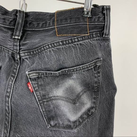 Levi’s Vintage Black Tapered Button Down Jeans 29 - Picture 11 of 12